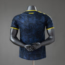 Camiseta de Colombia Negra Encauchetada