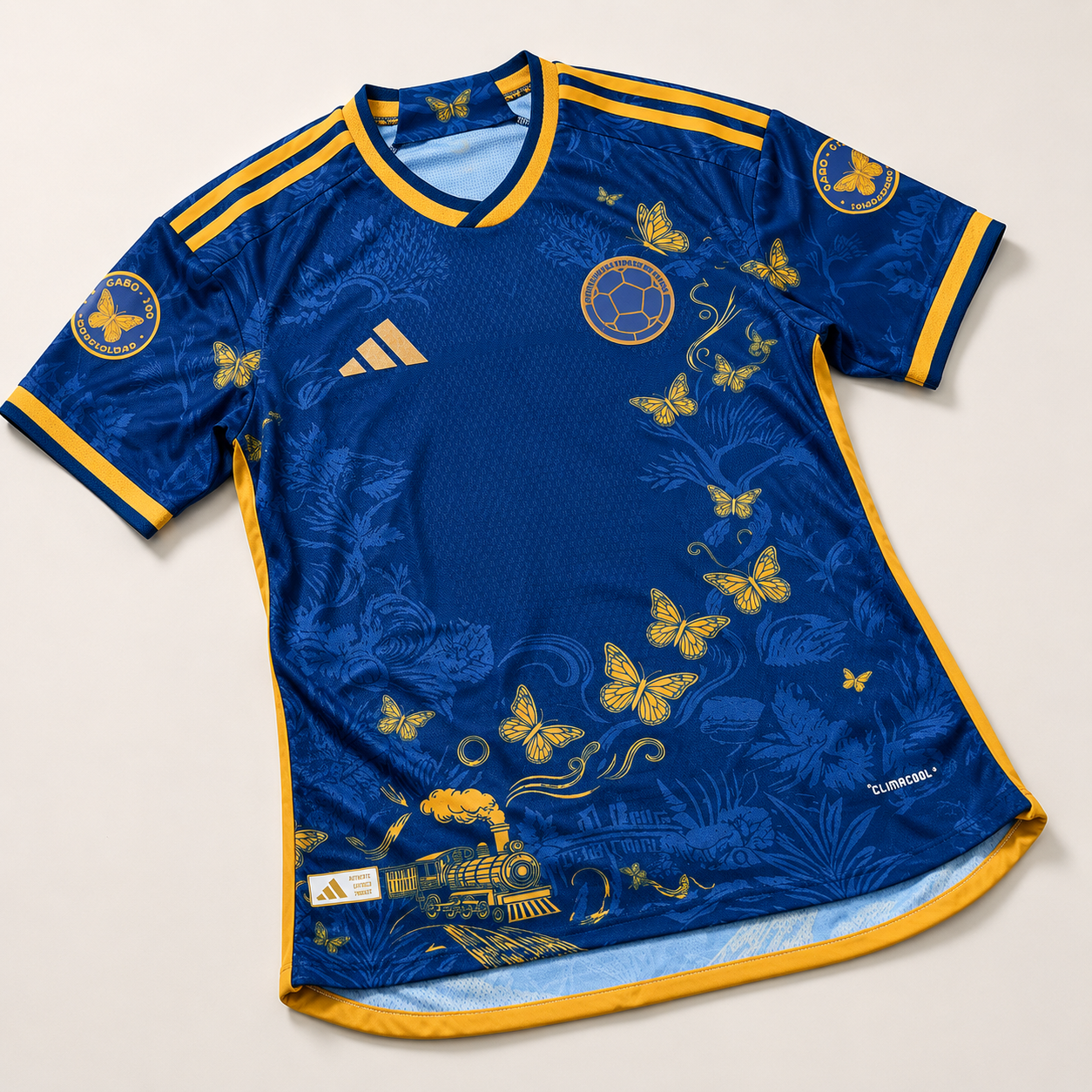 Camiseta Colombia Mariposa Dorada – Edición Especial