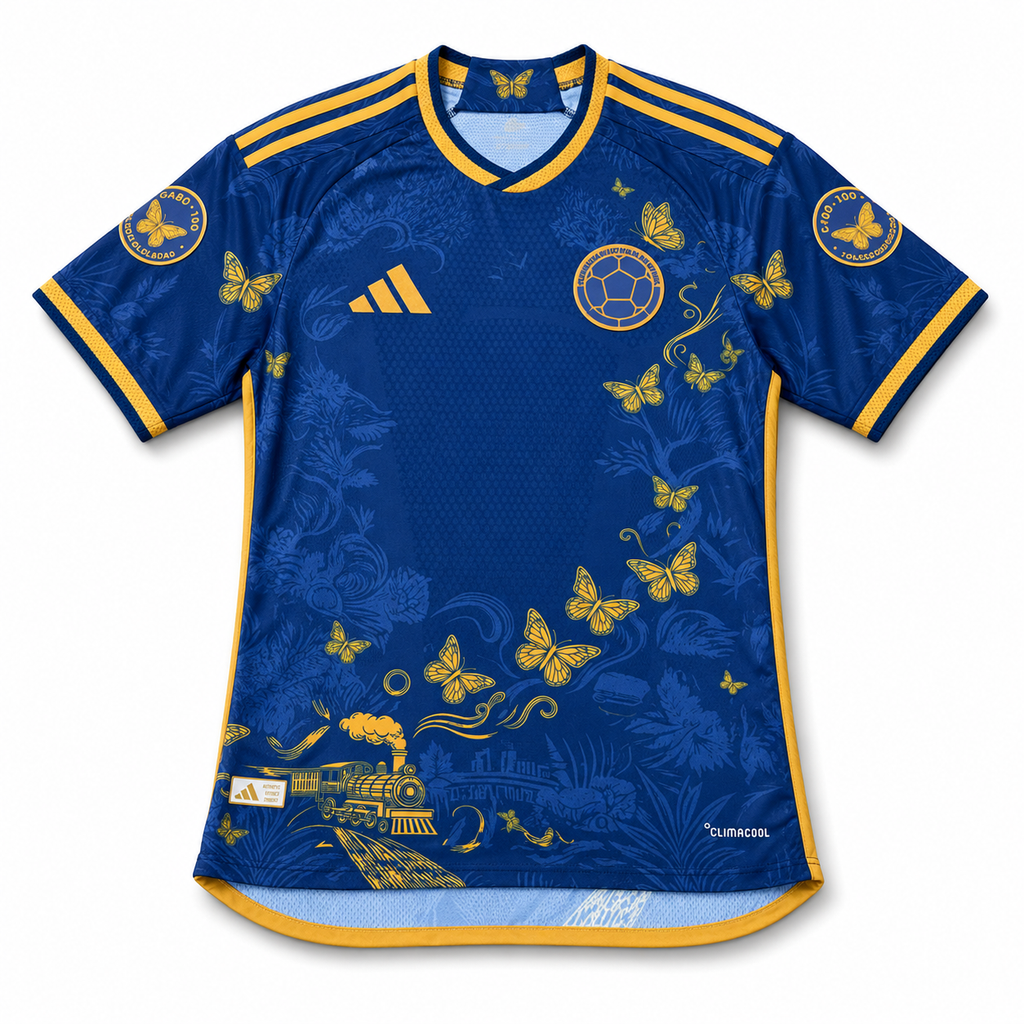 Camiseta Colombia Mariposa Dorada – Edición Especial