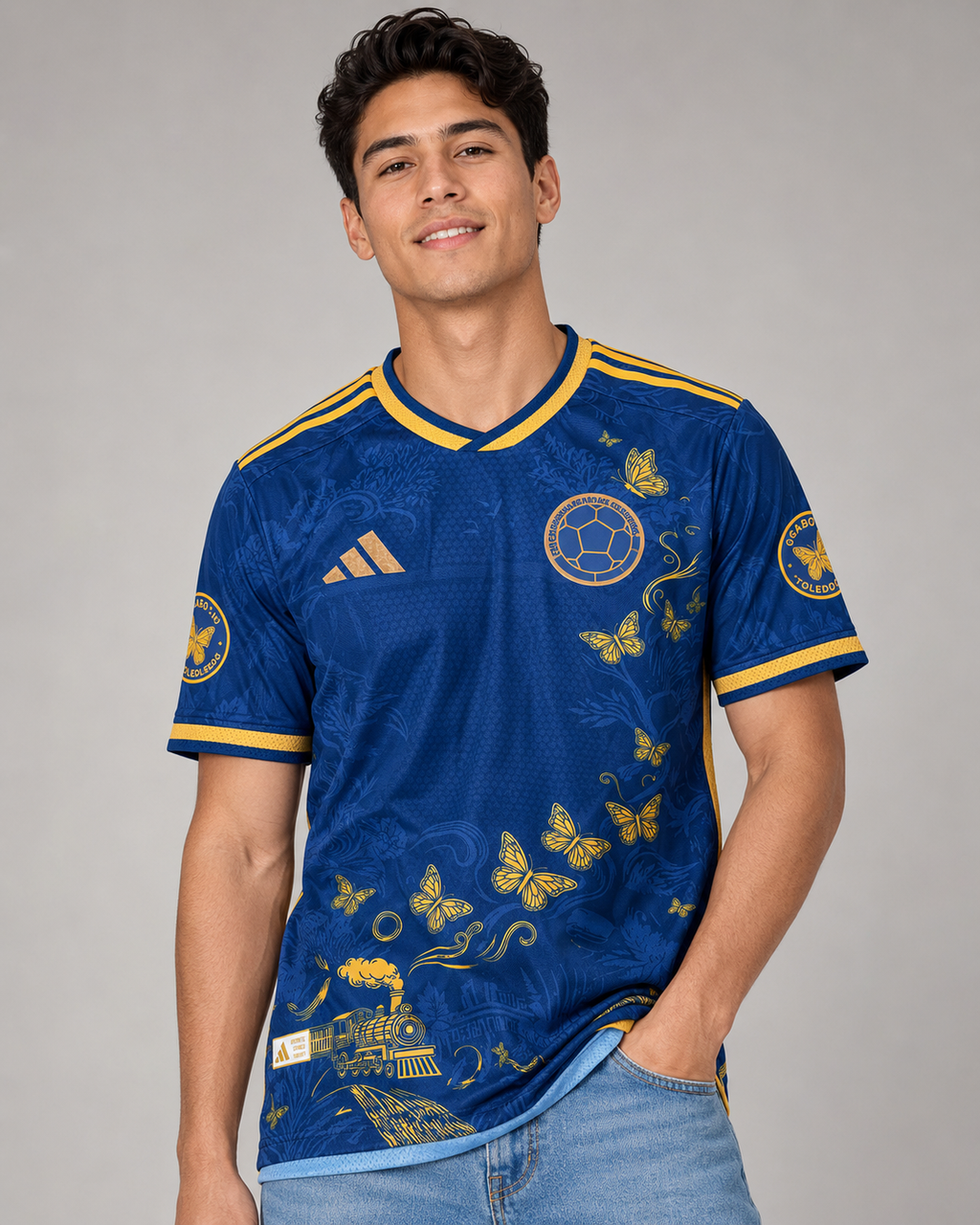 Camiseta Colombia Mariposa Dorada – Edición Especial