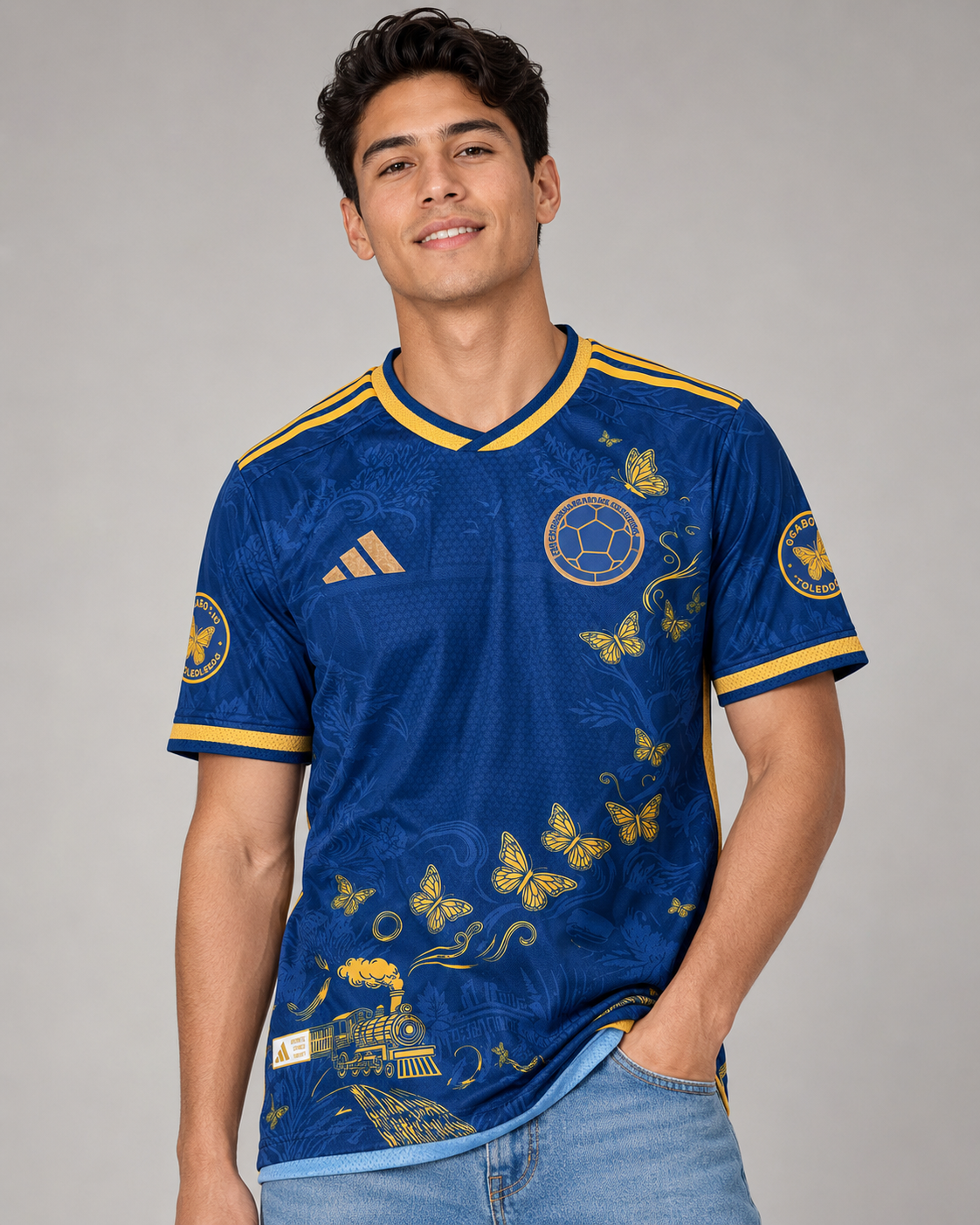 Camiseta Colombia Mariposa Dorada – Edición Especial