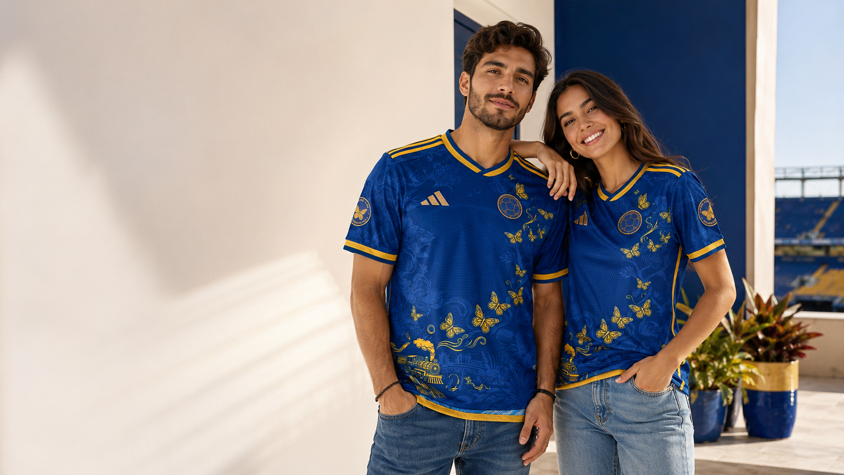 Camiseta Colombia Mariposa Dorada – Edición Especial