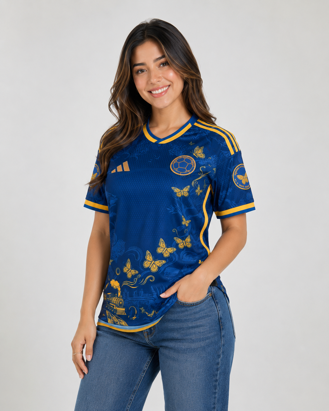 Camiseta Colombia Mariposa Dorada – Edición Especial