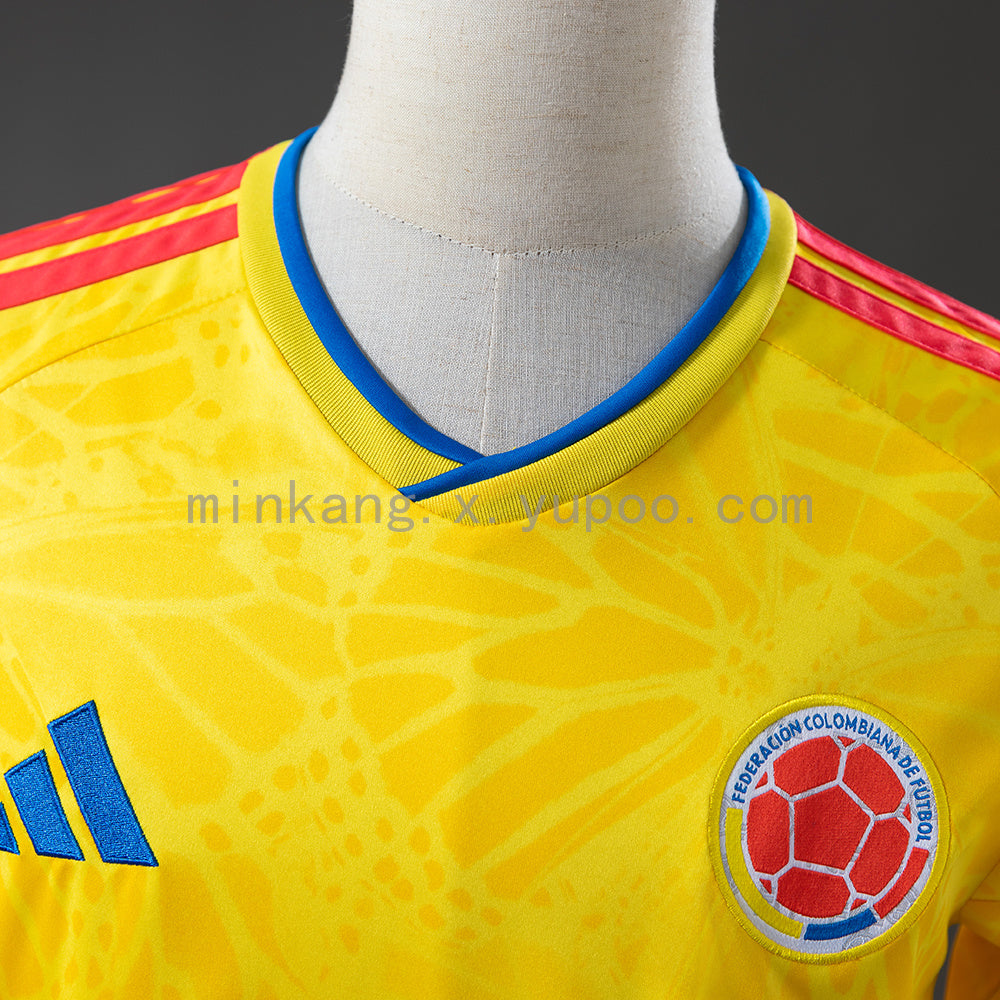 CAMISETA DE COLOMBIA BORDADA HOMBRE
